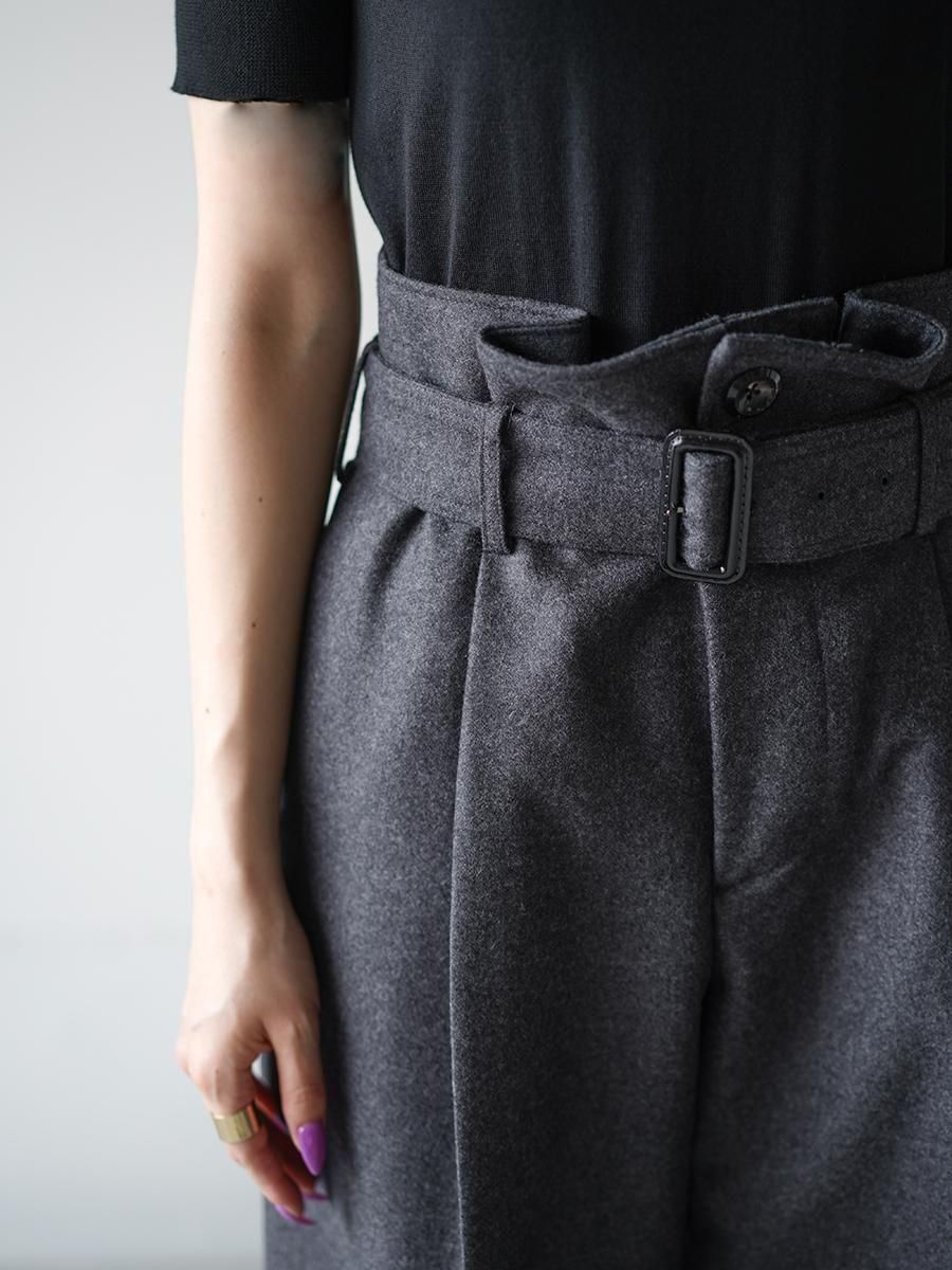 THE RERACS BELTED PARADE PANTS