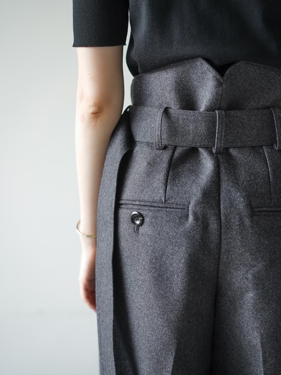 THE RERACS BELTED PARADE PANTS