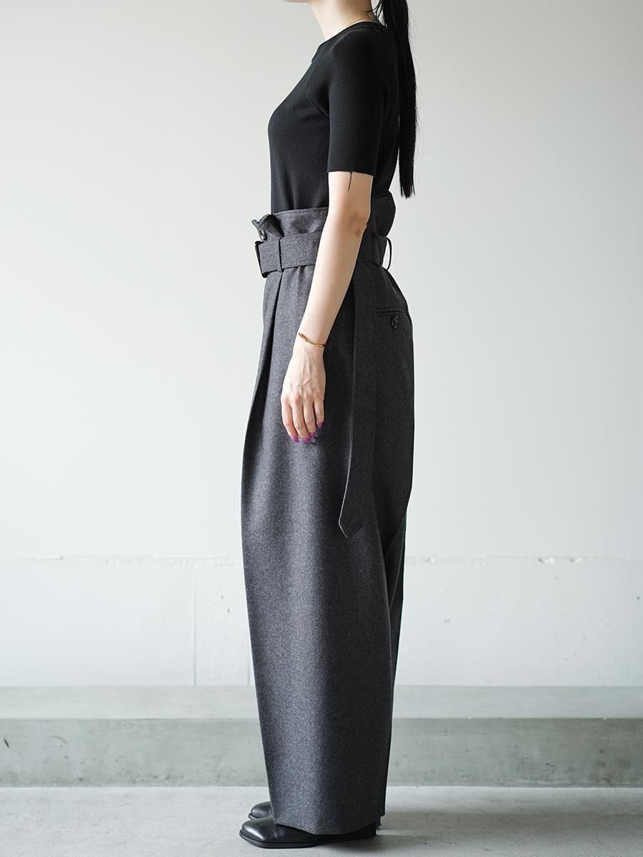 THE RERACS BELTED PARADE PANTS