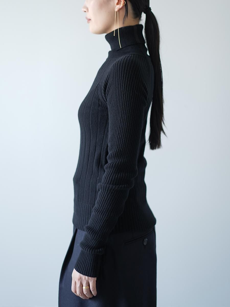 THE RERACS RAGLAN TURTLE NECK PULLOVER KNIT WOMENS