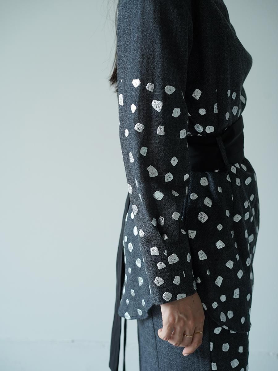 TELMA Foiled Wool Tailored Shirt