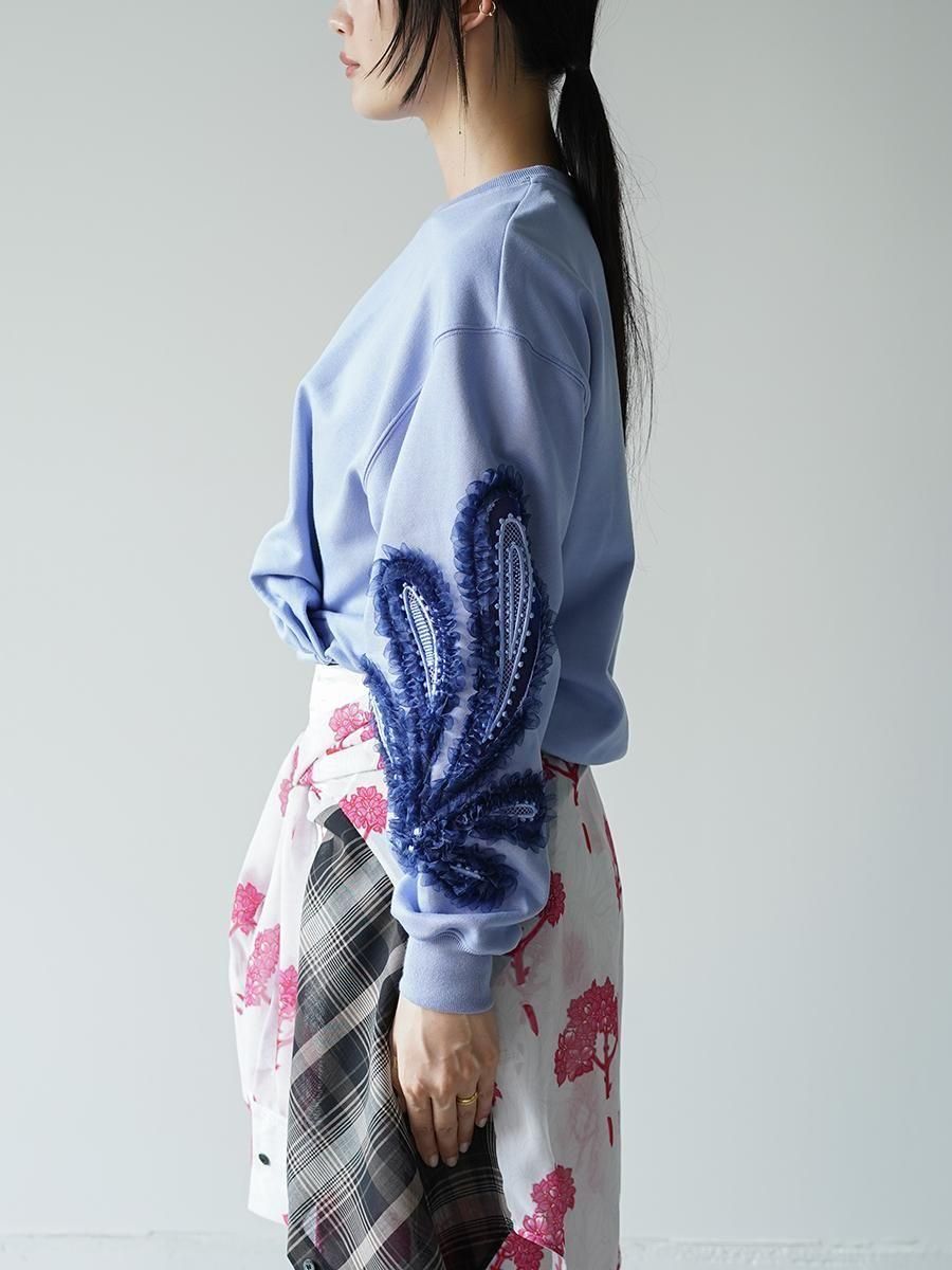 TELMA Embroidered Sweatshirt