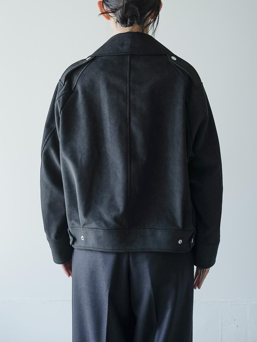 THE RERACS ザリラクス◆ボンディング ダブル ライダース 38 黒 THE RERACS THE RIDERS JACKET - Altamira