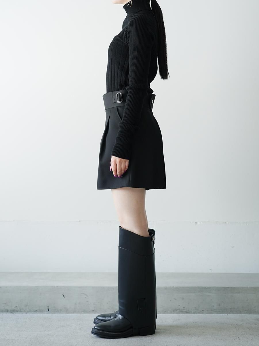 THE RERACS RAYERED SKIRT SHORTS