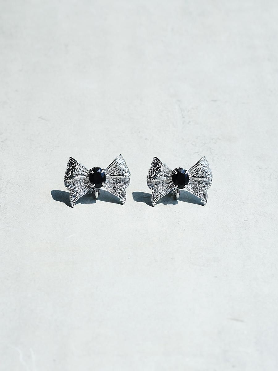 tanaka daisuke ribbon bijou earrings - Altamira