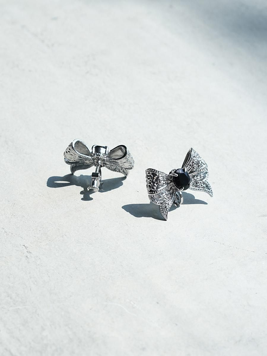 tanaka daisuke ribbon bijou earrings - Altamira
