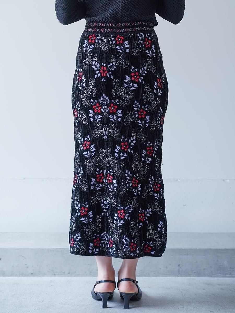 Mame Kurogouchi ミニスカート mame kurogouchi(マメクロゴウチ) Floral Motif Embroidered