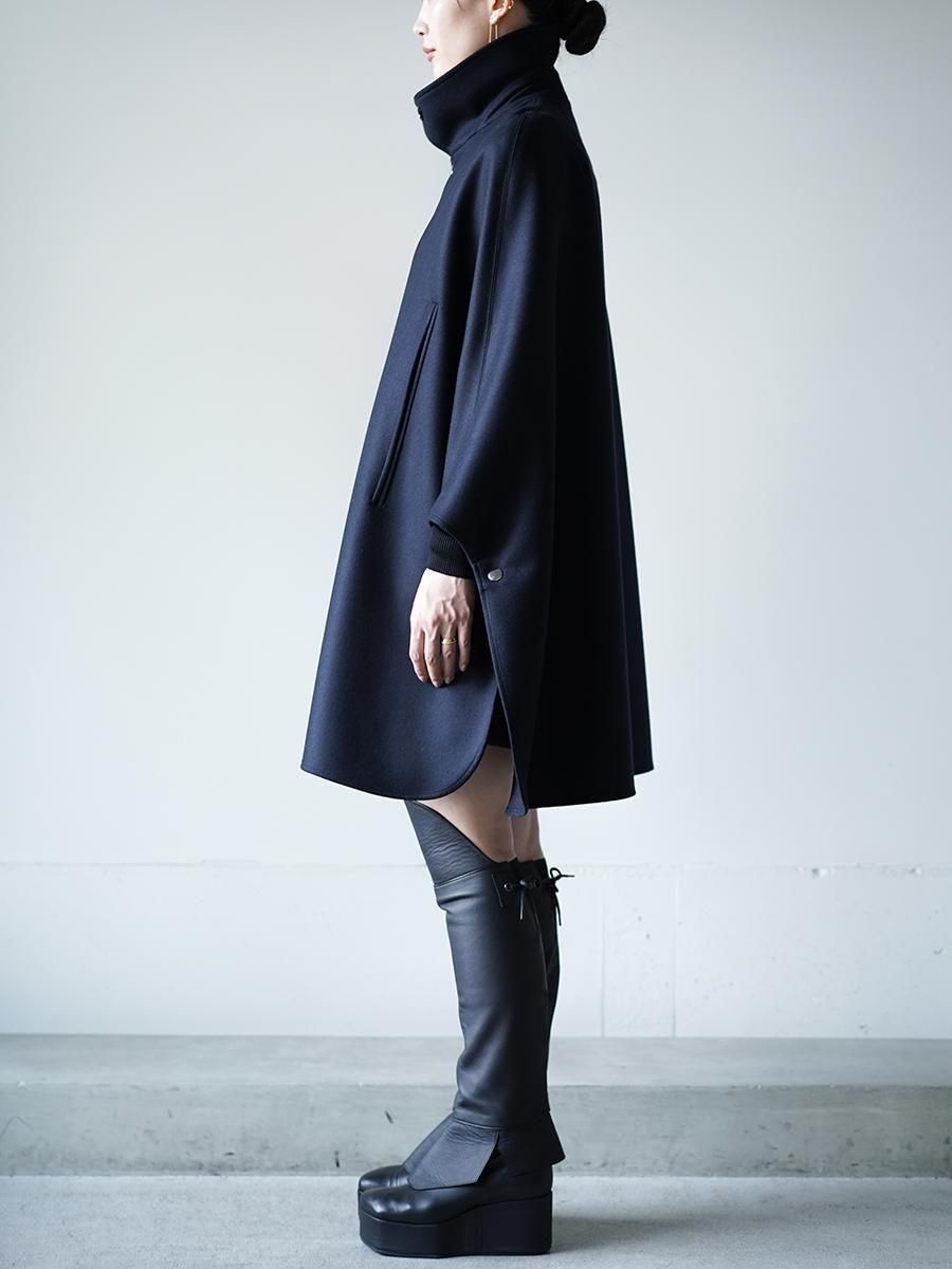 THE RERACS BRITISH MELTON CAPE PONCHO - Altamira