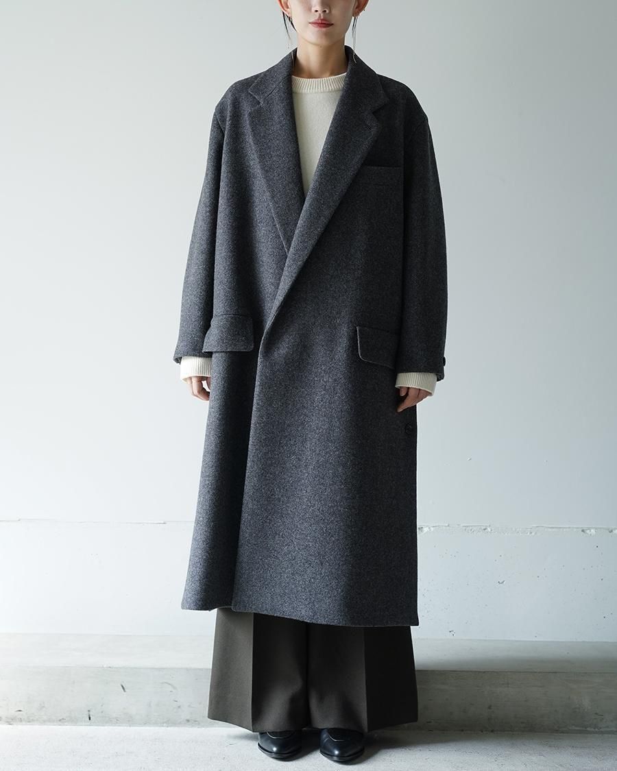 ジャケット・アウター RERACS DOUBLE PEAKED LOOSE CHESTER COAT THE RERACS THE LOOSE CHESTER COAT - Altamira