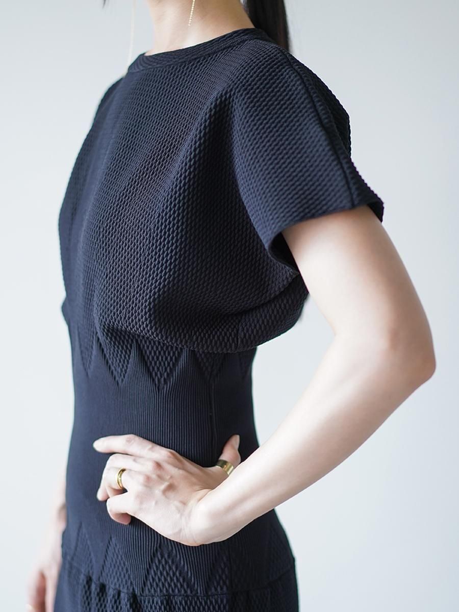 HARUNOBUMURATA MARINA MERMAID KNIT DRESS