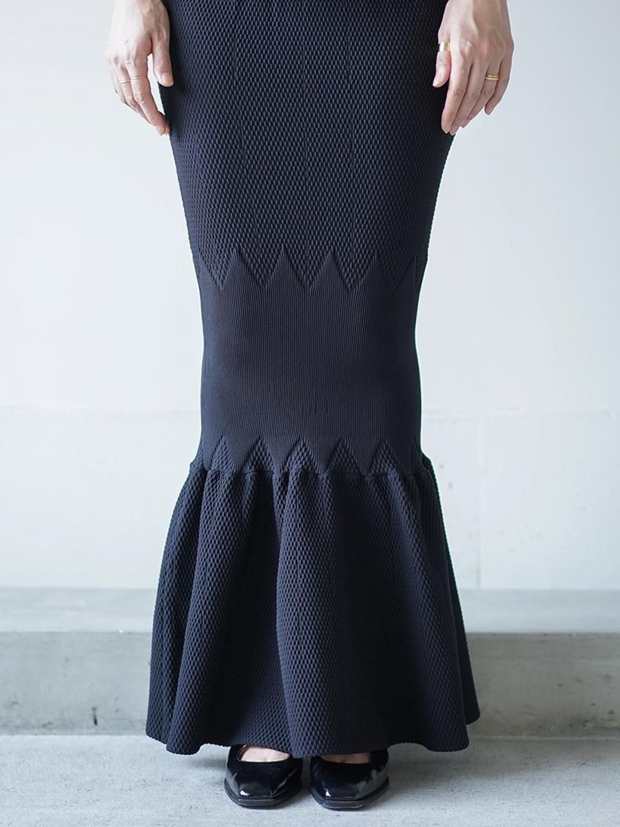 HARUNOBUMURATA MARINA MERMAID KNIT DRESS