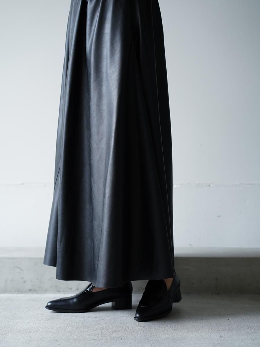 AKIRANAKA Paz gather waist skirt
