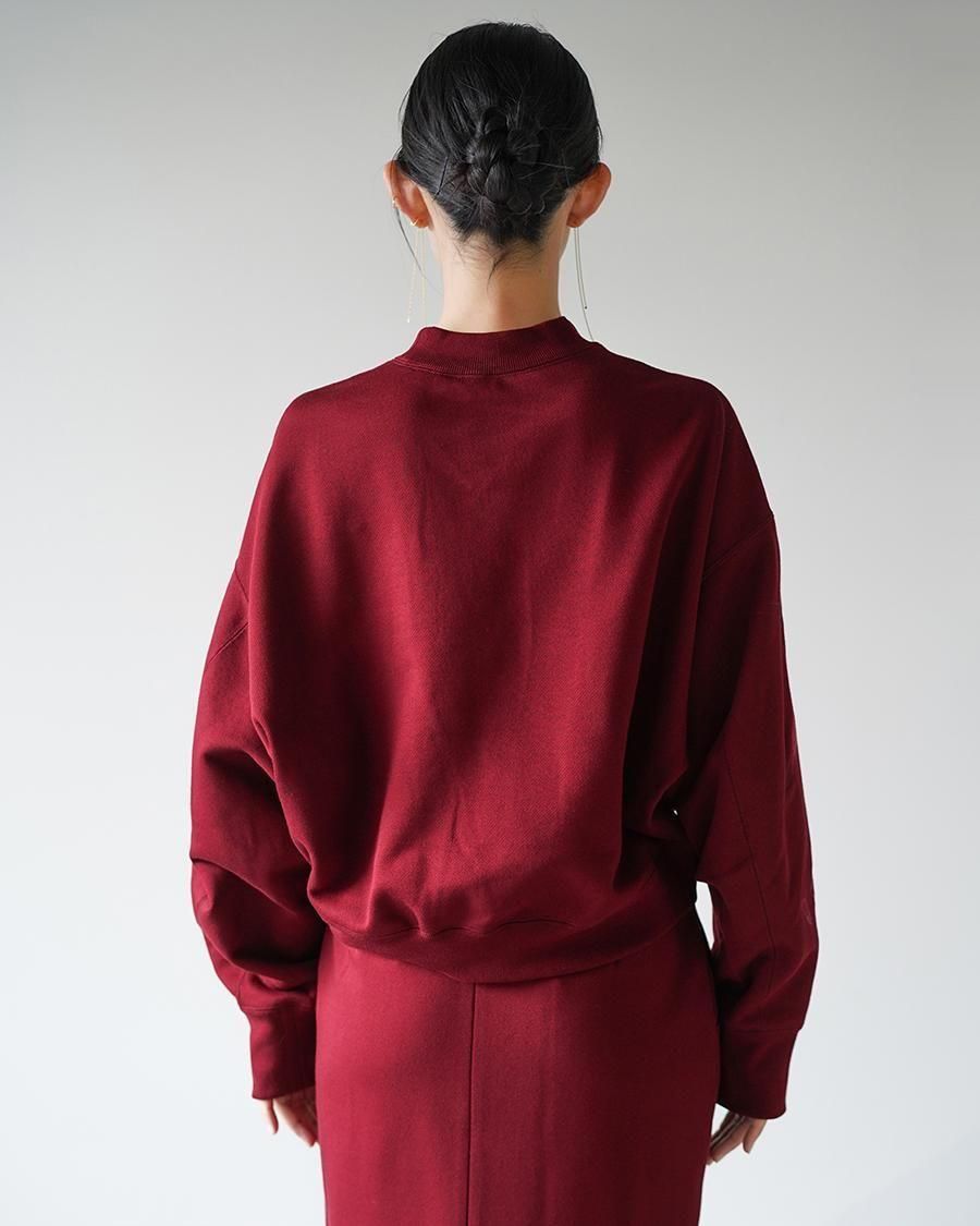 Mame Kurogouchi Floral Motif Embroidered Sweatshirts