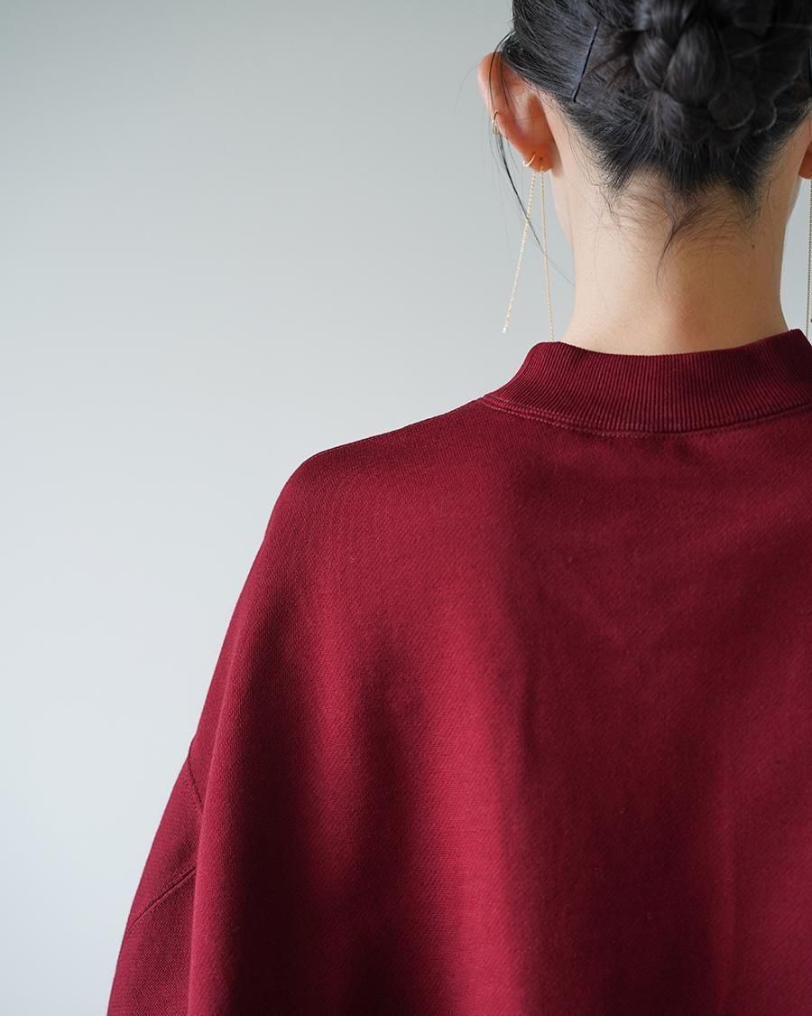 Mame Kurogouchi Floral Motif Embroidered Sweatshirts