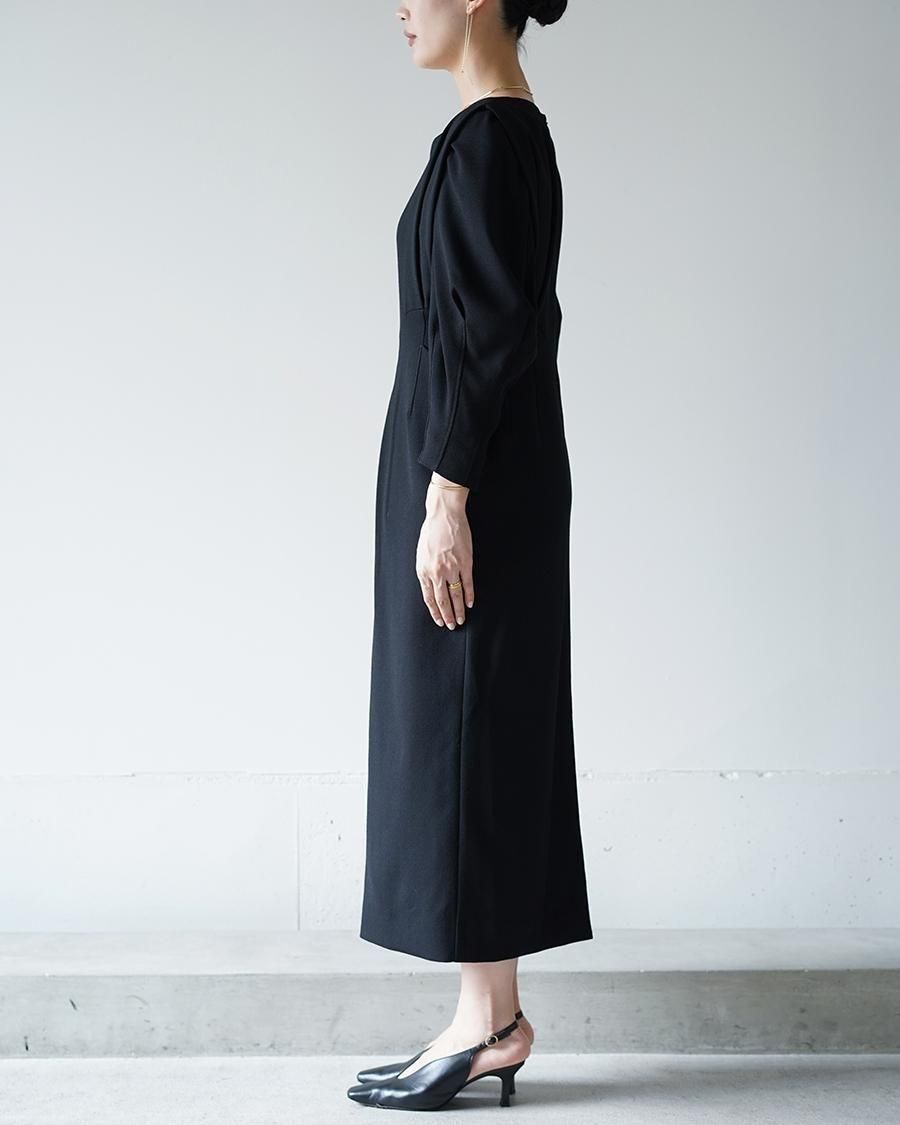 Mame Kurogouchi Wool Georgette Dress
