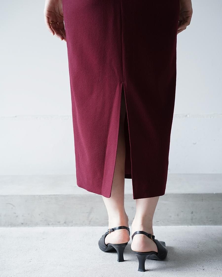 Mame Kurogouchi Wool Georgette Dress