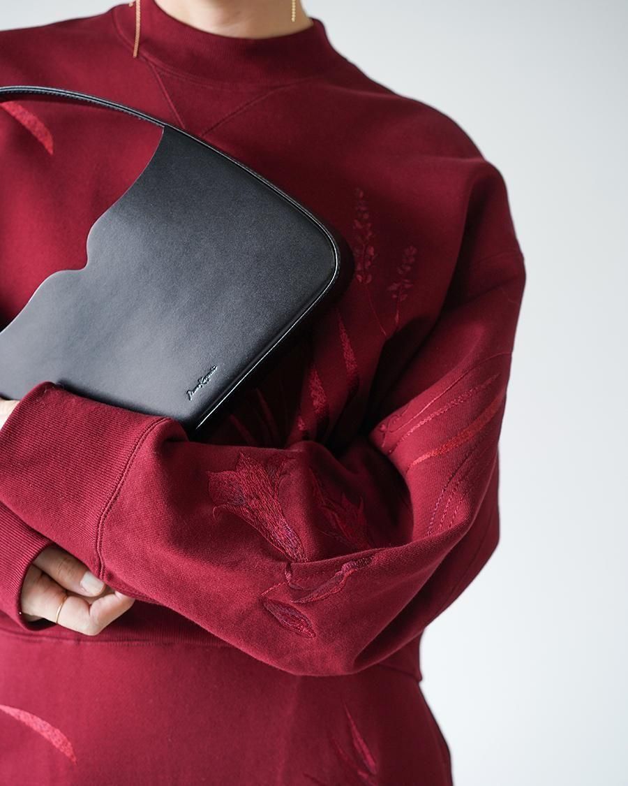 Mame Kurogouchi Cow Leather Handbag