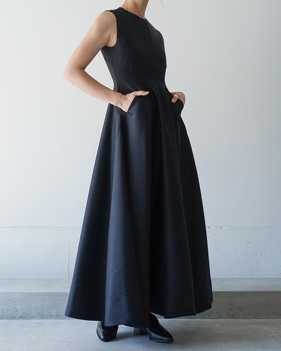 HARUNOBUMURATA MAGGIE - WOOL SILK VOLUME DRESS