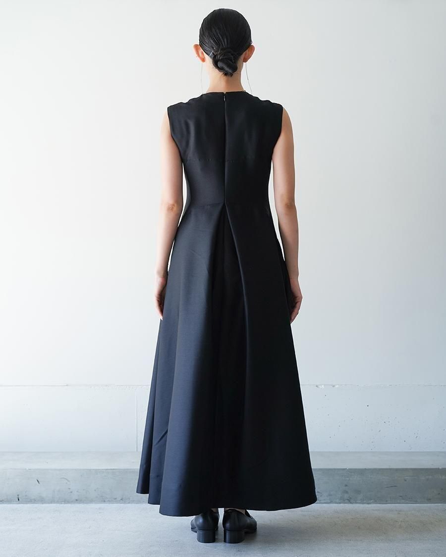 HARUNOBUMURATA MAGGIE - WOOL SILK VOLUME DRESS