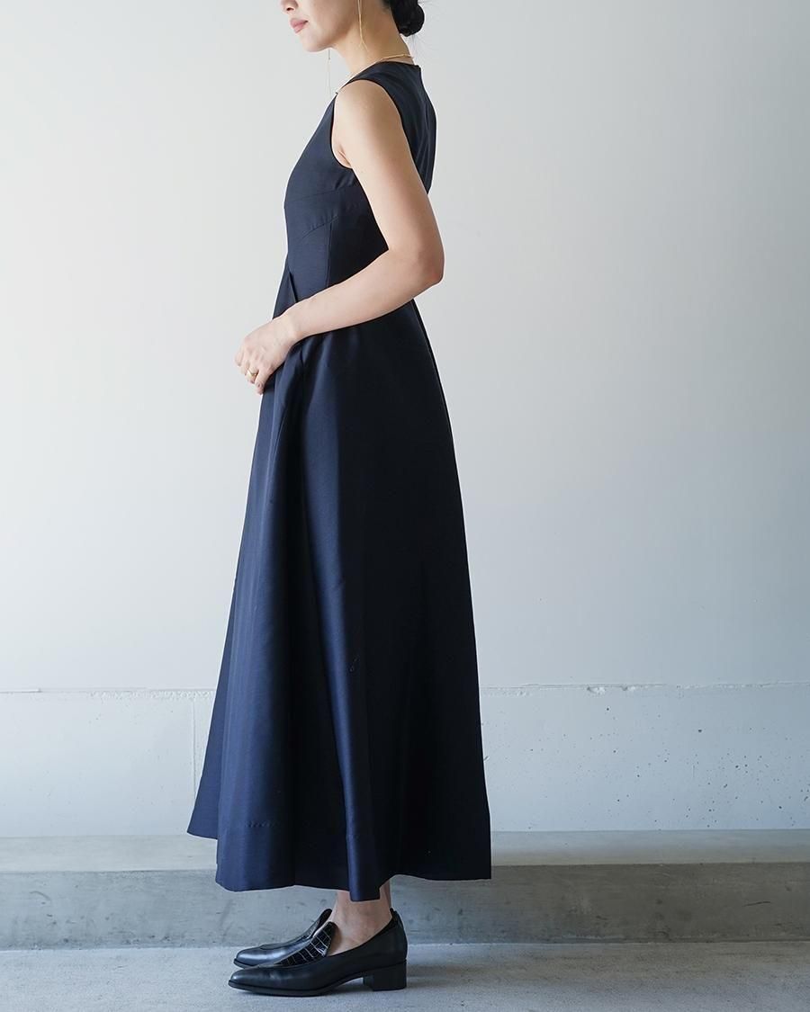 HARUNOBUMURATA MAGGIE - WOOL SILK VOLUME DRESS
