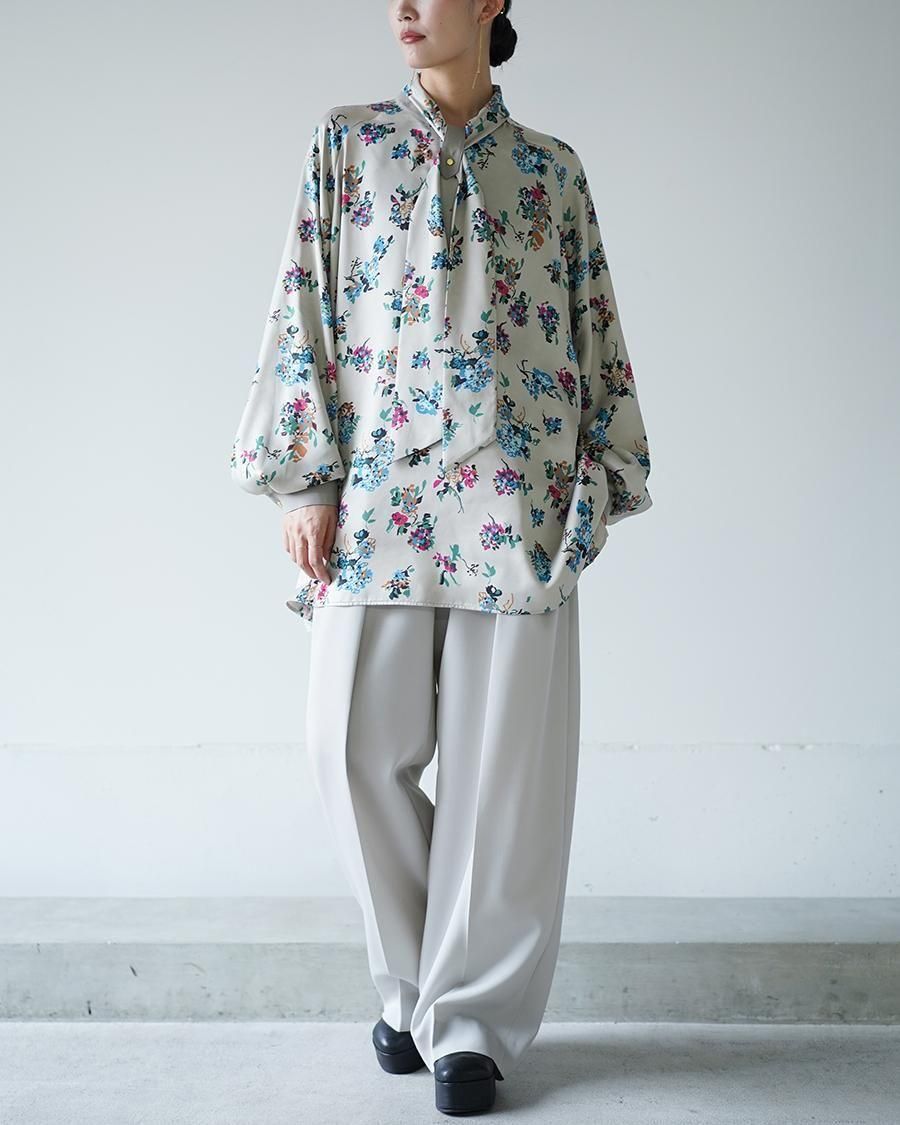 THE RERACS RERACS BOWTIE PULLOVER BLOUSE