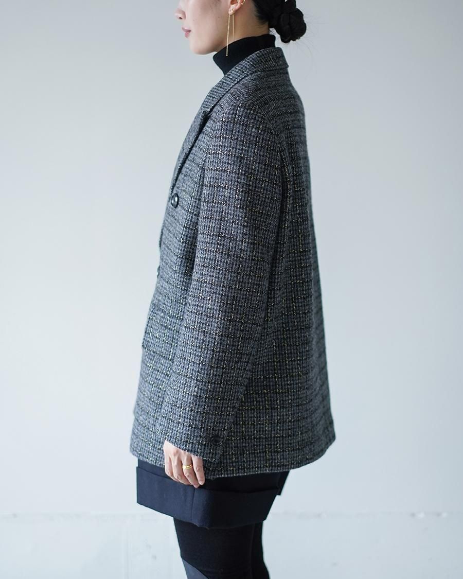 THE RERACS THE DOUBLE PEAKED JUST FIT JACKET