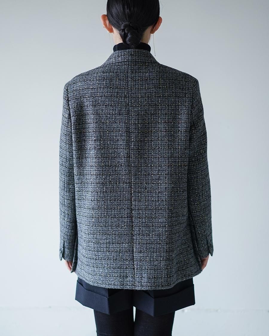 THE RERACS THE DOUBLE PEAKED JUST FIT JACKET