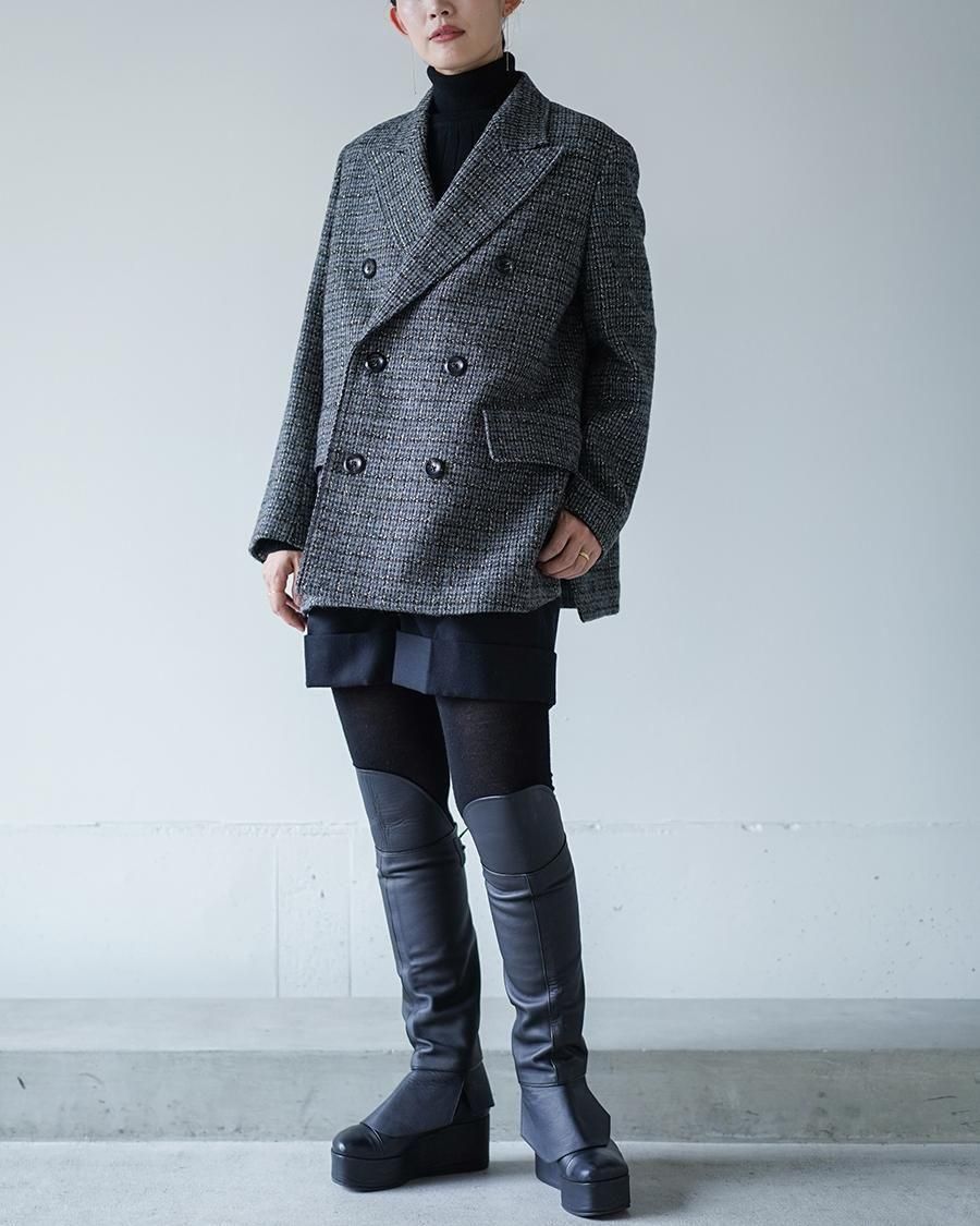 THE RERACS THE DOUBLE PEAKED JUST FIT JACKET