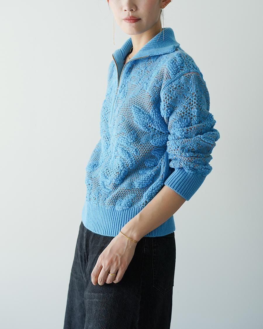 PHOTOCOPIEU TATE / HALF-ZIP SWEATER