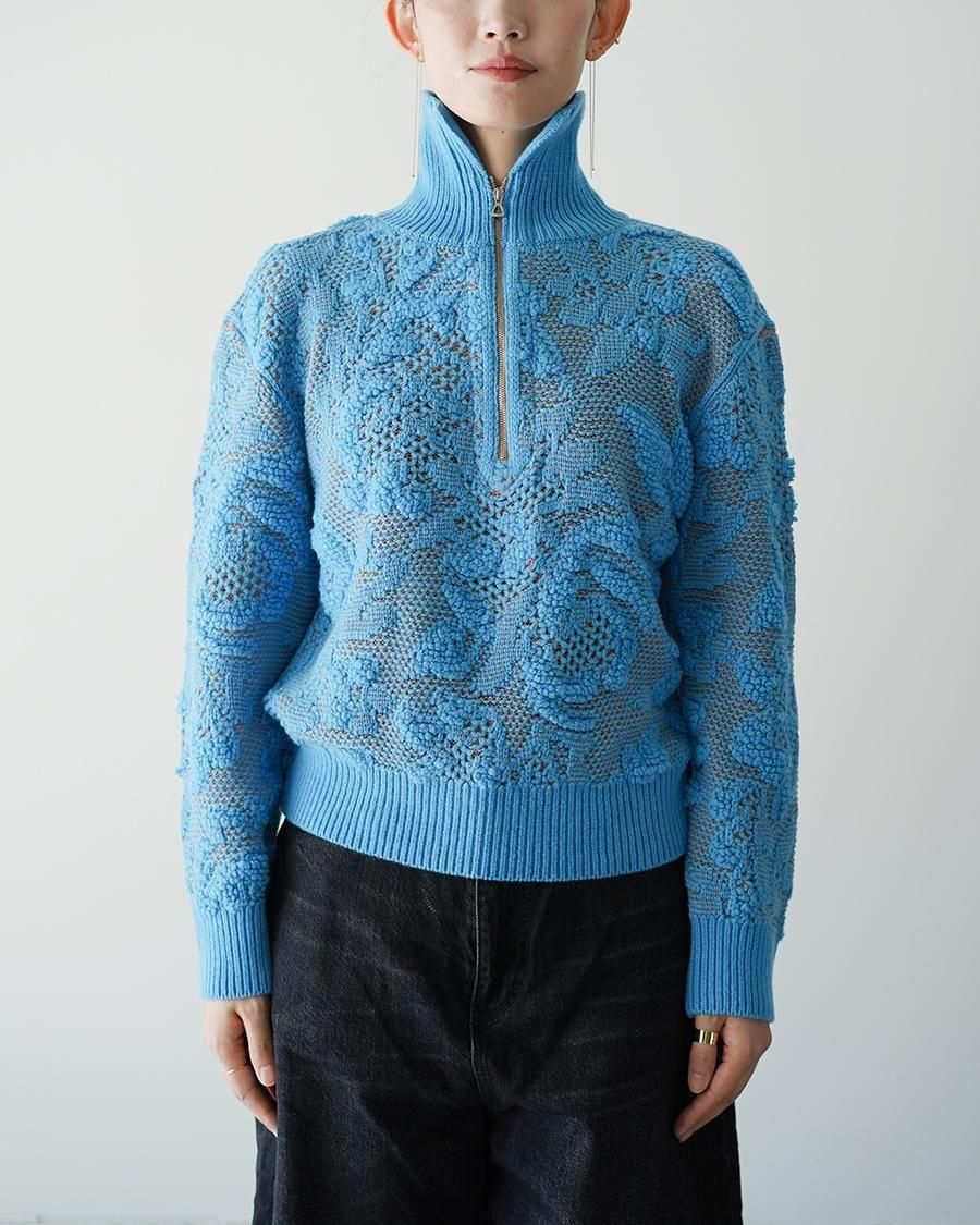PHOTOCOPIEU TATE / HALF-ZIP SWEATER