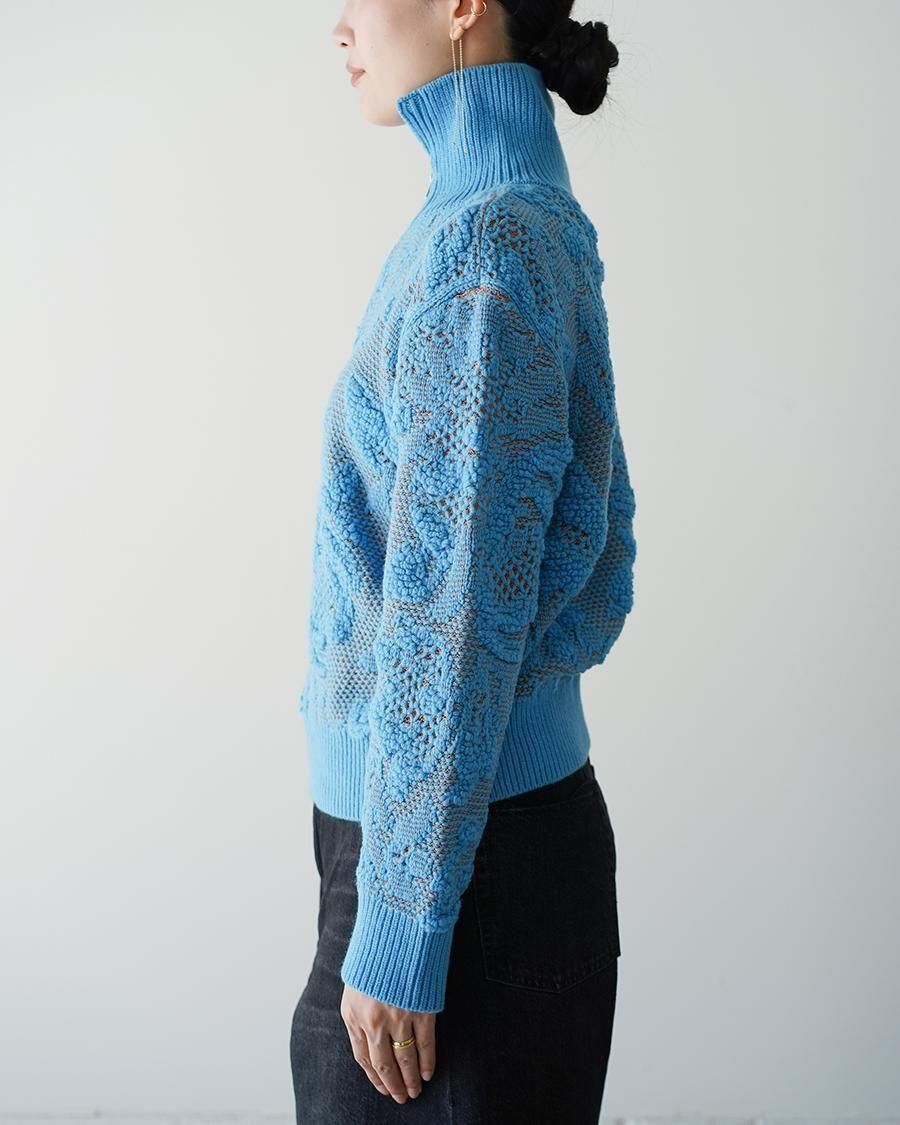 PHOTOCOPIEU TATE / HALF-ZIP SWEATER