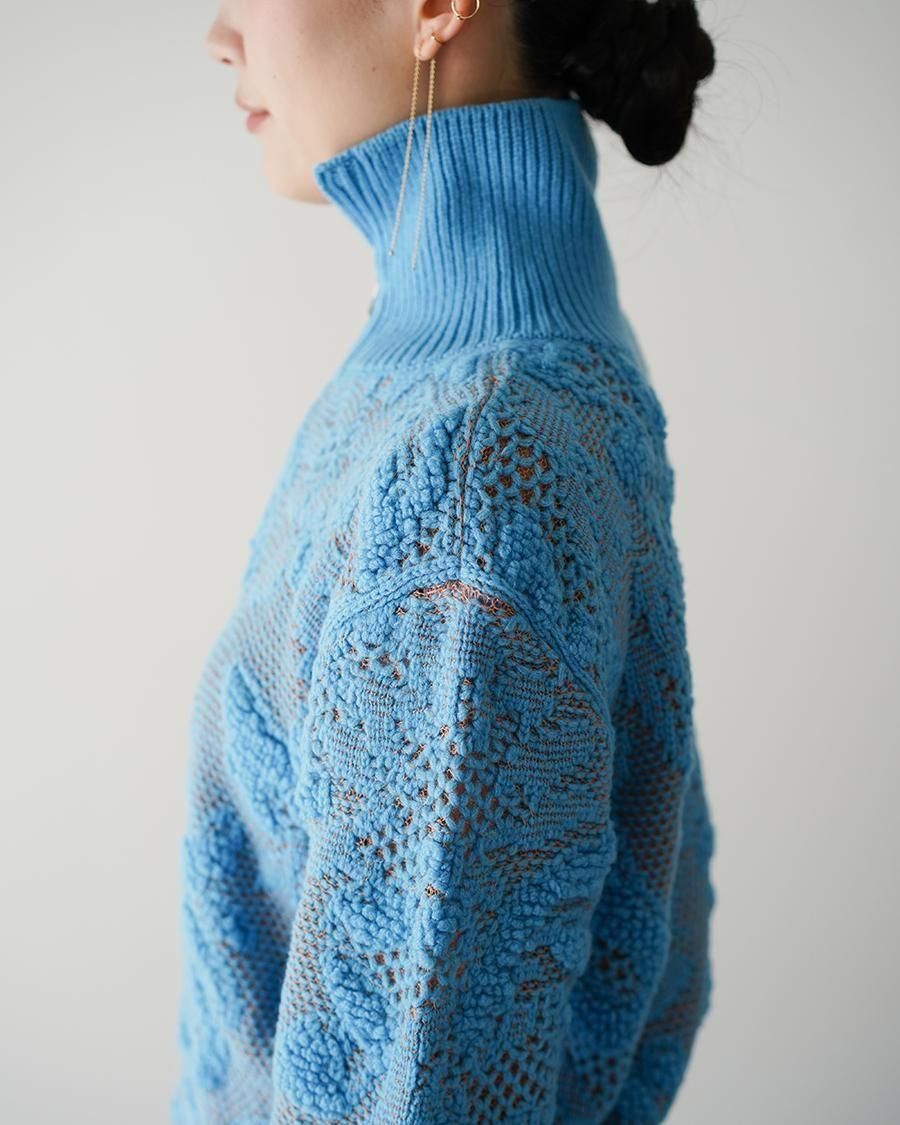 PHOTOCOPIEU TATE / HALF-ZIP SWEATER