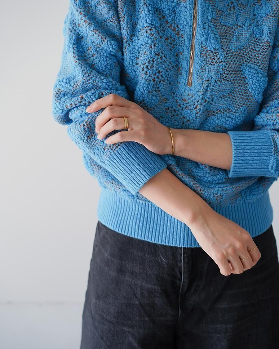 PHOTOCOPIEU TATE / HALF-ZIP SWEATER