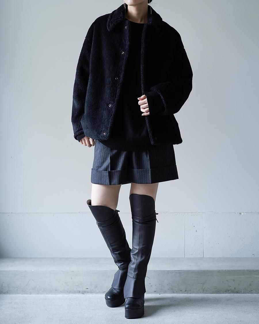 THE RERACS for Altamira&Unlimitedlounge BAL COLLAR BOA COACH JACKET