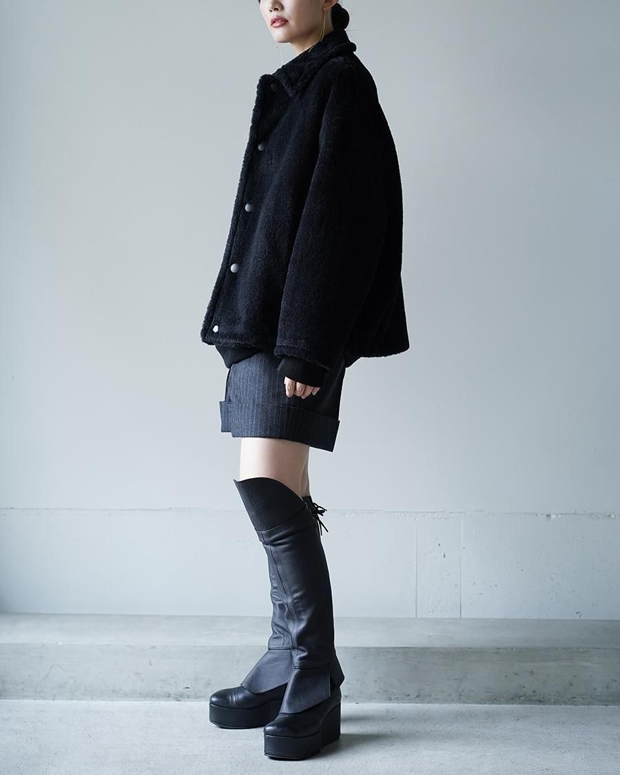 THE RERACS for Altamira&Unlimitedlounge BAL COLLAR BOA COACH JACKET