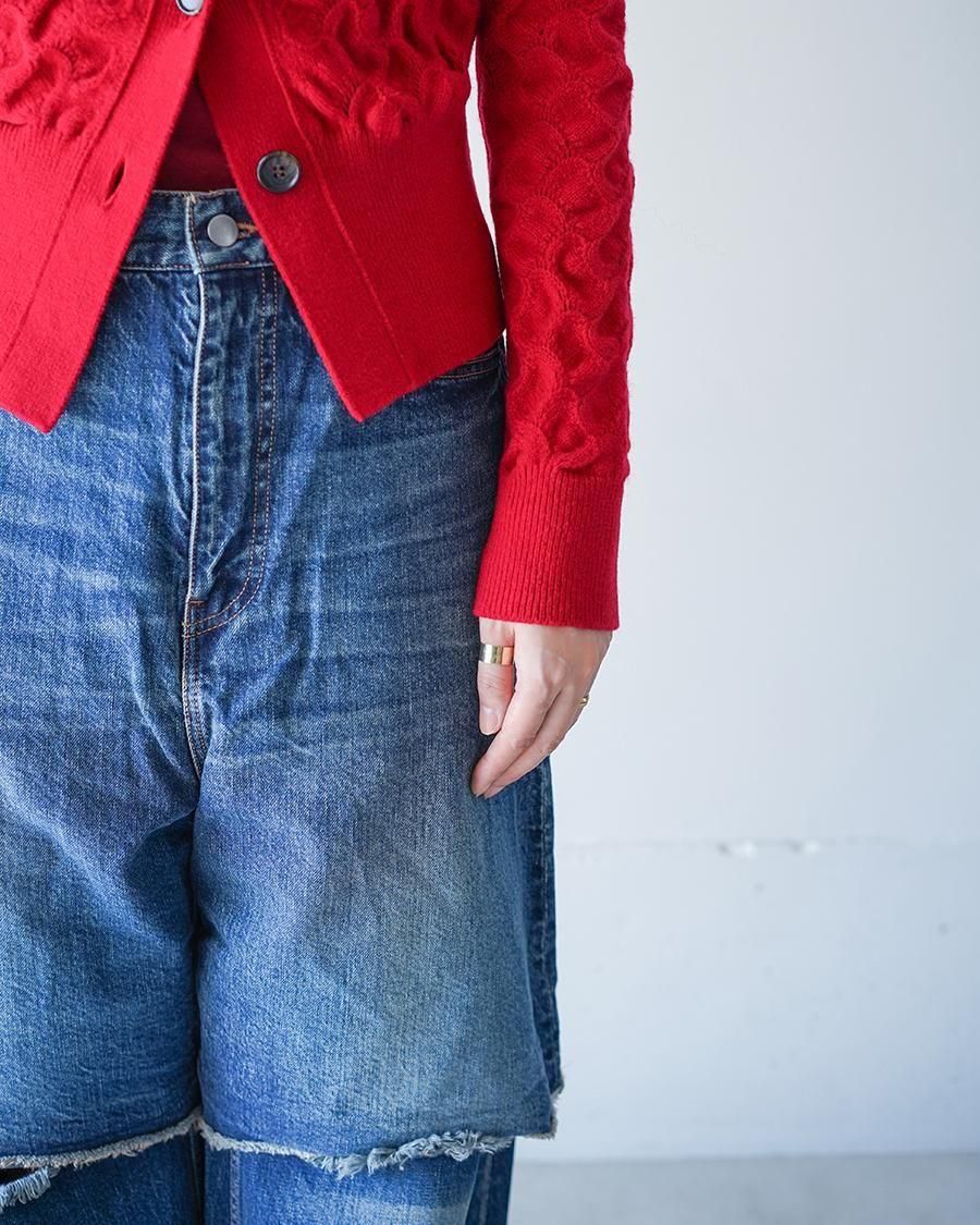 PHOTOCOPIEU TOPAZ / OFF-SHOULDER SWEATER