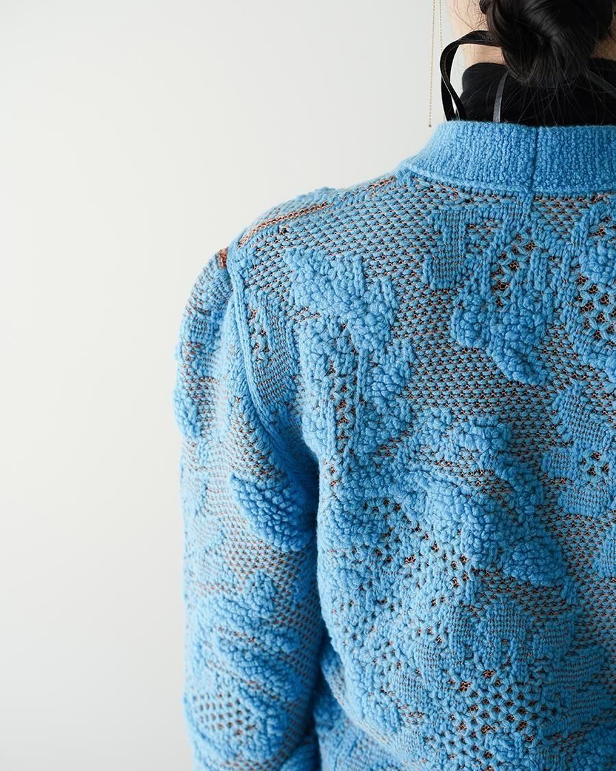 PHOTOCOPIEU ORINA / PUFF SHOULDER CARDIGAN