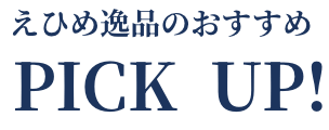 えひめ逸品のおすすめピックアップ