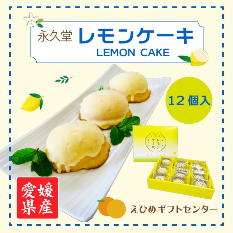 瀬戸内 レモンケーキ 10個入 永久堂 えひめギフトセンター 愛媛の逸品お取り寄せショップ