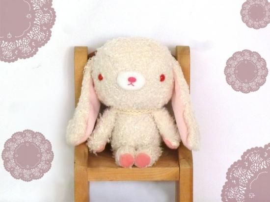 プッチー うさぎ アイボリー Mサイズ - シナダオンラインショップ