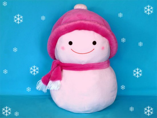 雪ダルマちゃんカラー　ピンク　LLサイズ - シナダオンラインショップ