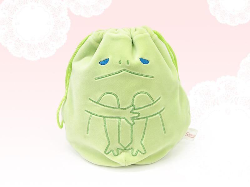 FSKK-0168G ふにすけ 巾着 緑 - シナダオンラインショップ
