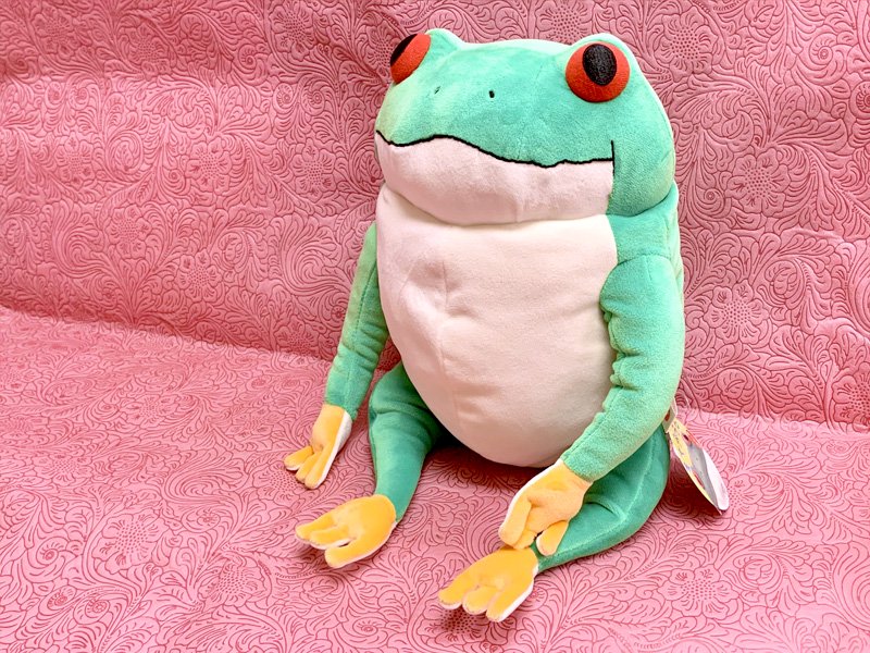 カエル かえる 緑 トップス オーバーサイズ 通販