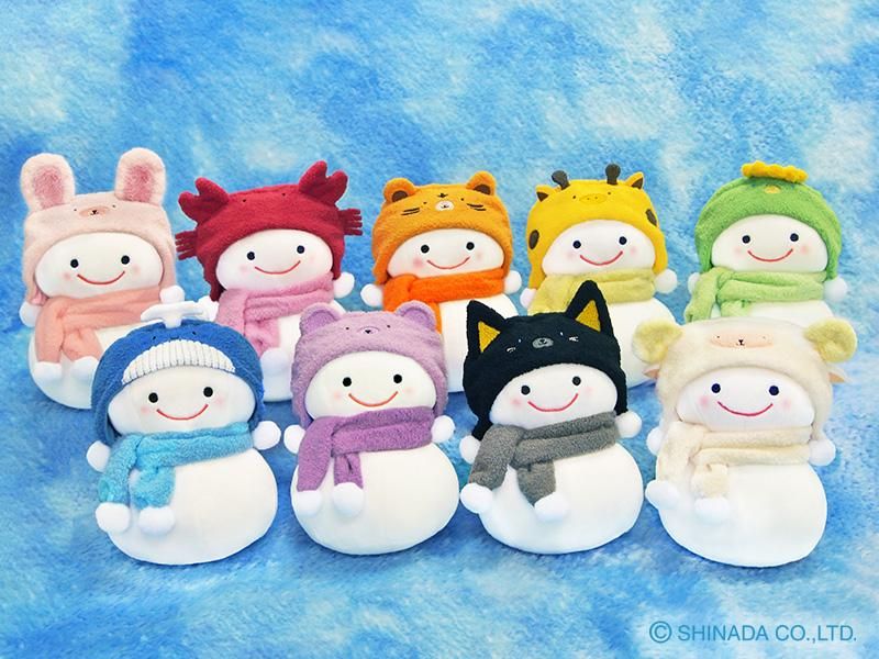 YDH-0180WH 雪ダルマちゃん へんしん くじら - シナダオンラインショップ