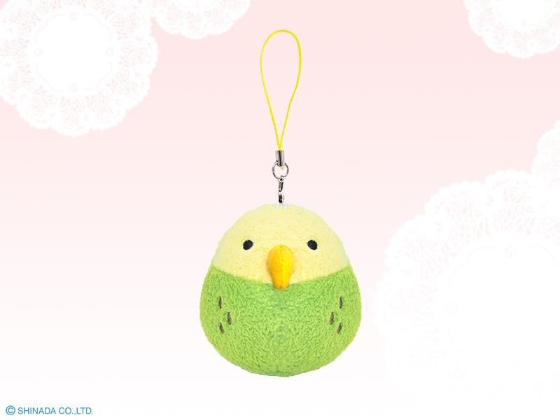 MMH-0090SG まめ福 セキセイインコ グリーン - シナダオンラインショップ