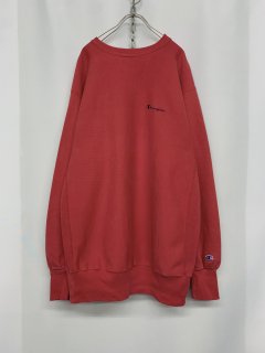 1990’s “Champion” REVERSE WEAVE Sweat Shirt One Point RED XXL