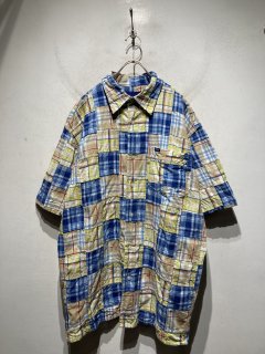 “ENYCE” S/S Patchwork Shirt