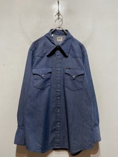 1970’s Vintage “Lee” L/S Western Shirt「Made in U.S.A.」