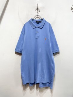 “Ralph Lauren” S/S One Point Polo Shirt LIGHT BLUE