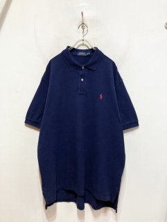 “Ralph Lauren” S/S One Point Polo Shirt NAVY